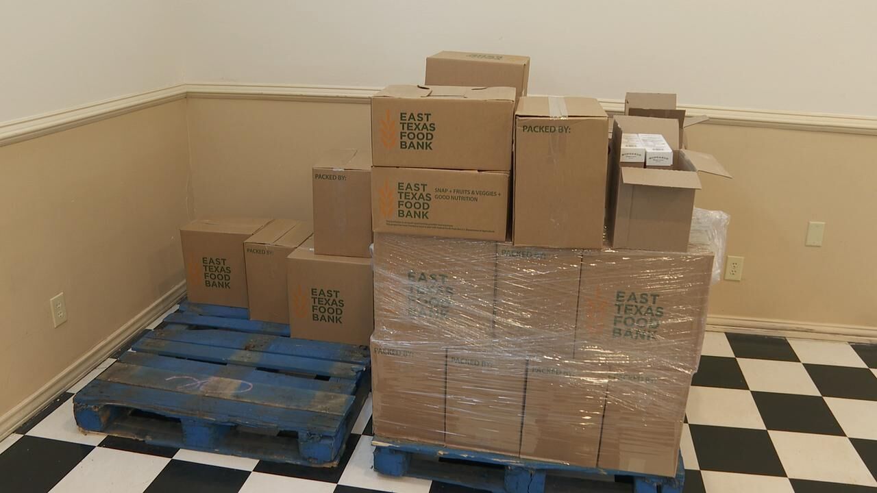 Churches partner with East Texas Food Bank to open a food pantry for seniors